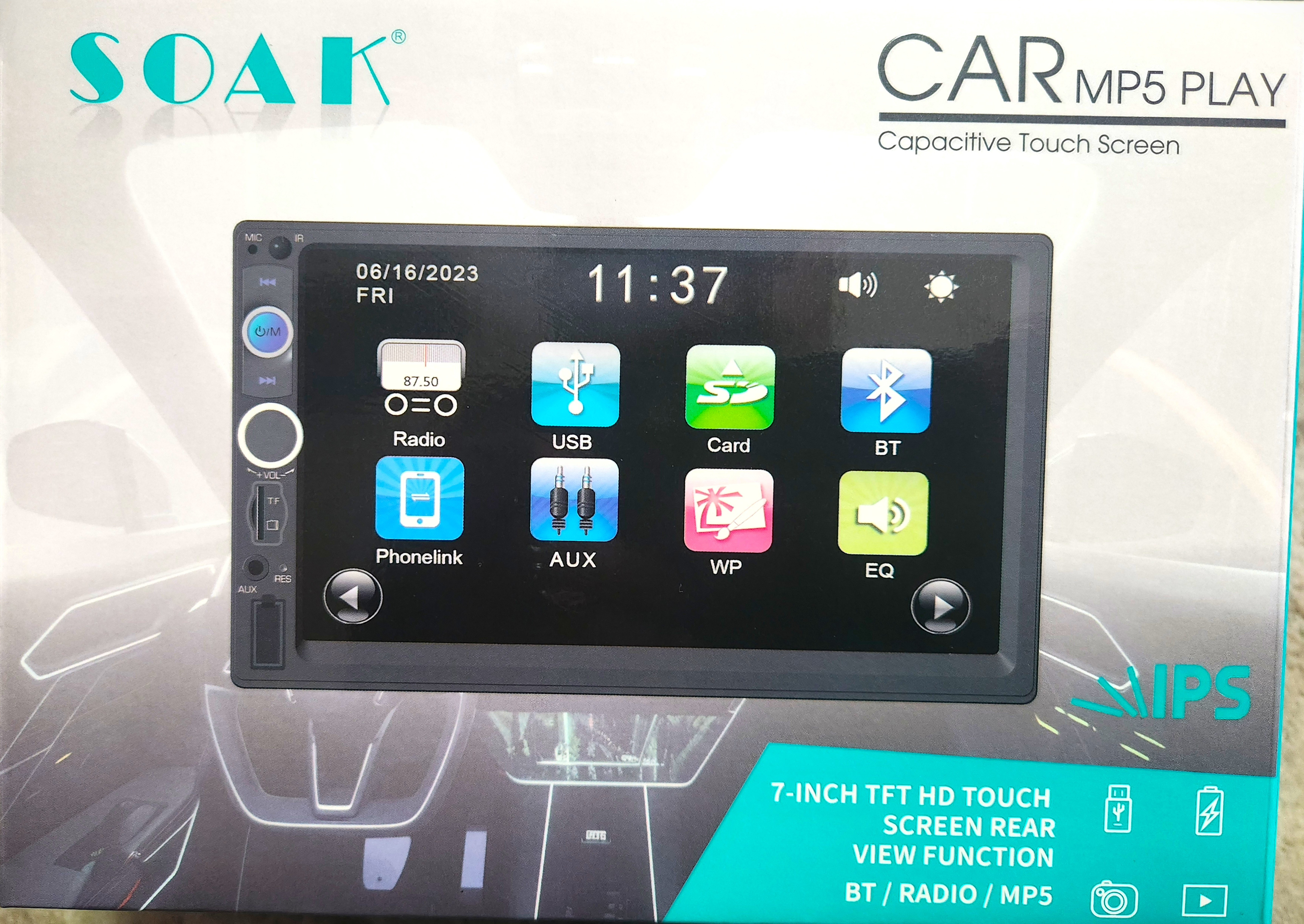avtoradio radio za kola mp5 usb multimedia multimedija ekran na dopir touch screen blutut